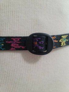 Vintage Grateful Dead Dancing Bears Sz. Med Belt Bison Brand
